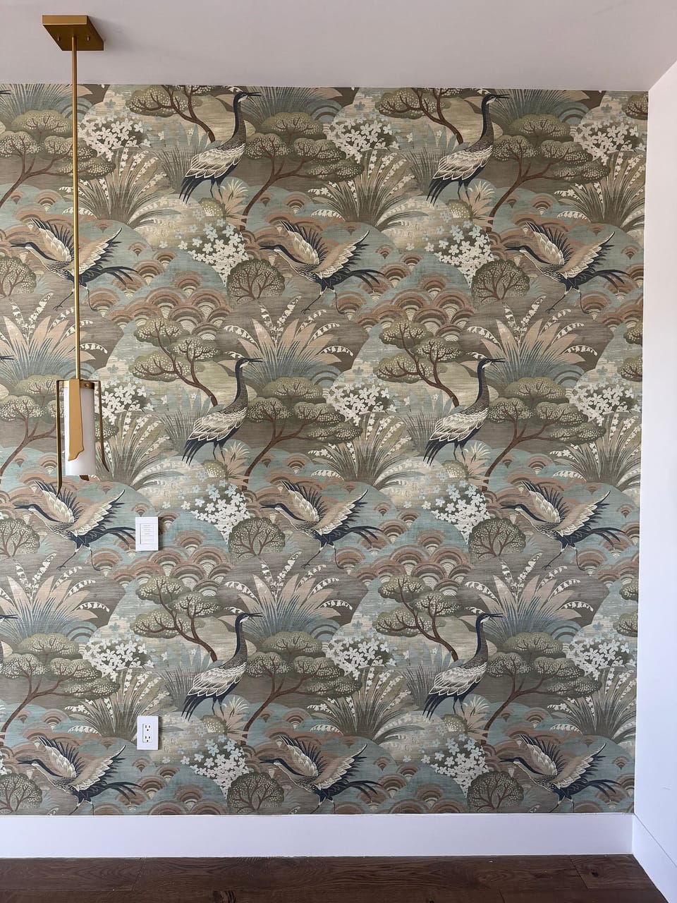 Close view of the natural pattern